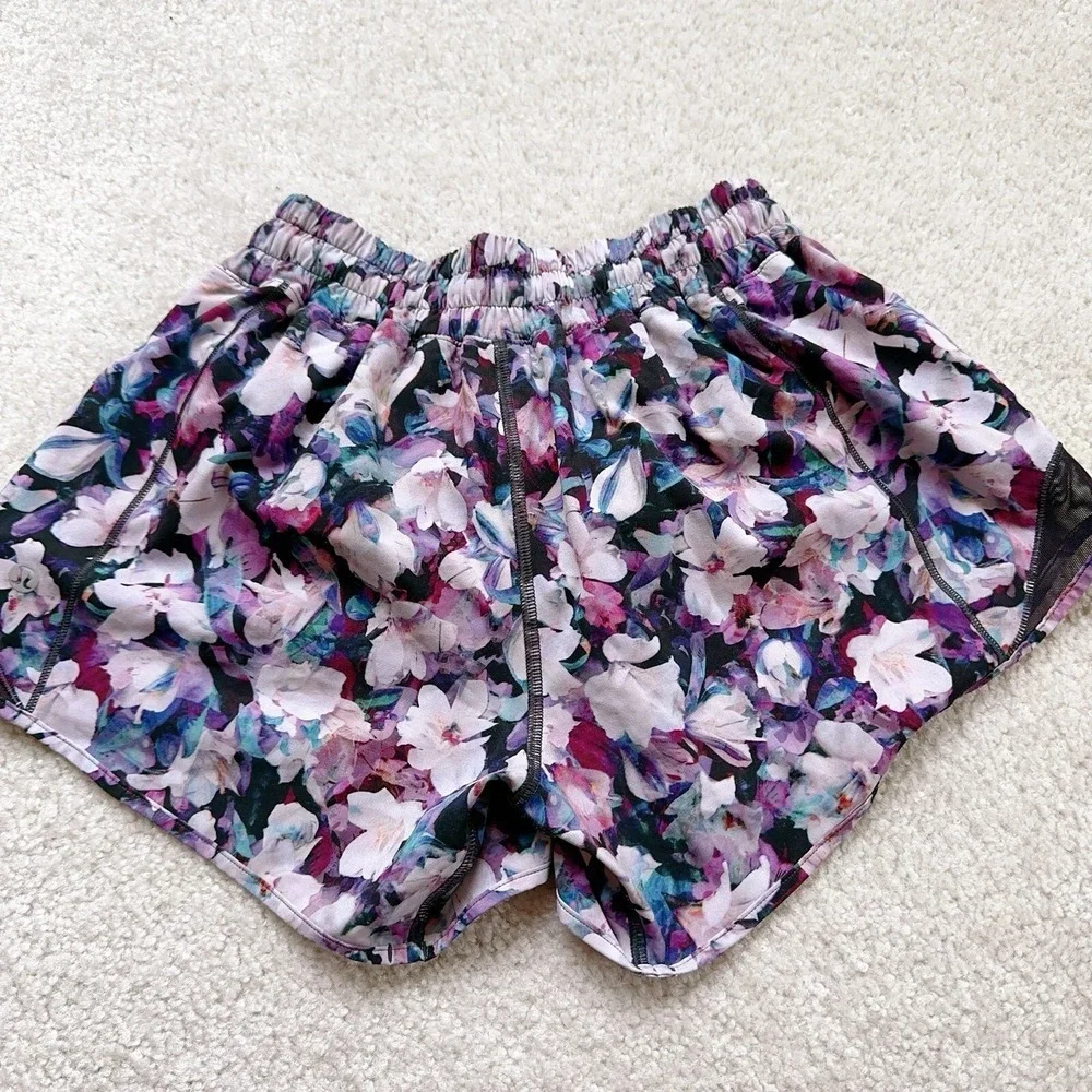 LULULEMON UTOP/DPHM Multi Lightweight Low Rise Lined Hotty Hot Shorts 4
